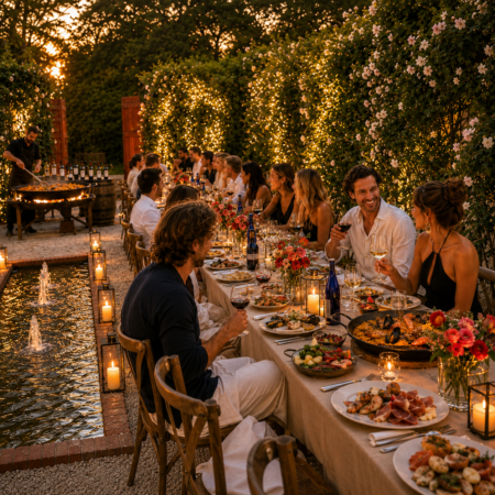 Alfresco Spanish Wine Dinner x2